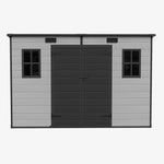 Breeins 10 X 6ft Outdoor Garden Pent Roof Tool Storage Shed