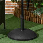 Parasol Base Concrete 25kg, Black