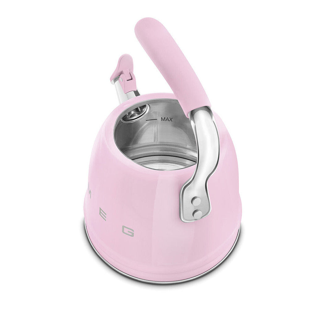 Wkf01 Retro Stovetop Whistling Kettle | Pink