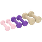6kg Dumbbell Set, Weights Fitness Dumbbells | Multi Colour