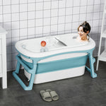 Foldable Bathtub Kids Bath Tub With Lid Large Bathtubs For 1 - 12 Years