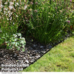 Heavy Duty Metal Border Edging Black