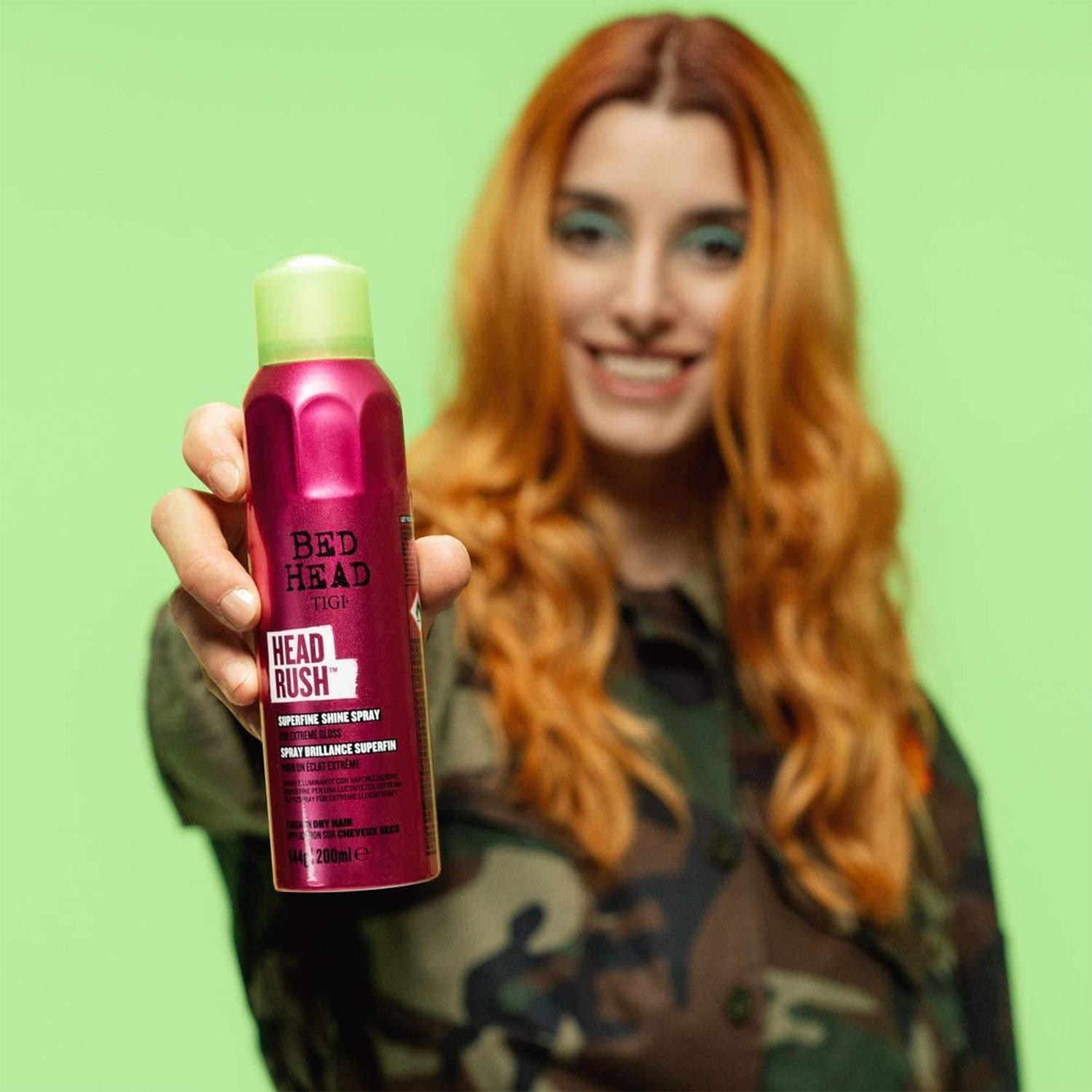Headrush Hair Spray For Smooth & Shiny Hair, 200 Ml, 2pk
