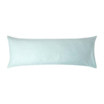 Egyptian Cotton Satin Stripe Housewife Pillowcase 330 Tc | Body | Light Blue