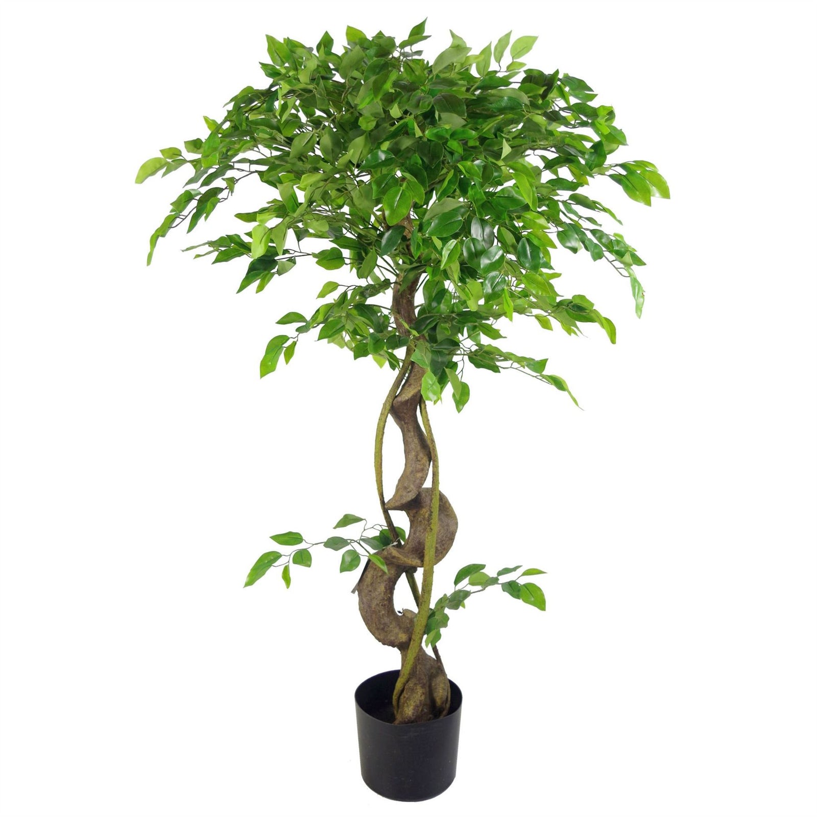 120cm Twisted Trunk Japanese Fruticosa Style Ficus Artificial Tree