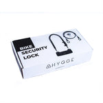 Hygge Bicycle D Lock With Cable – High-security U-lock Set For E-bikes & Bicycles