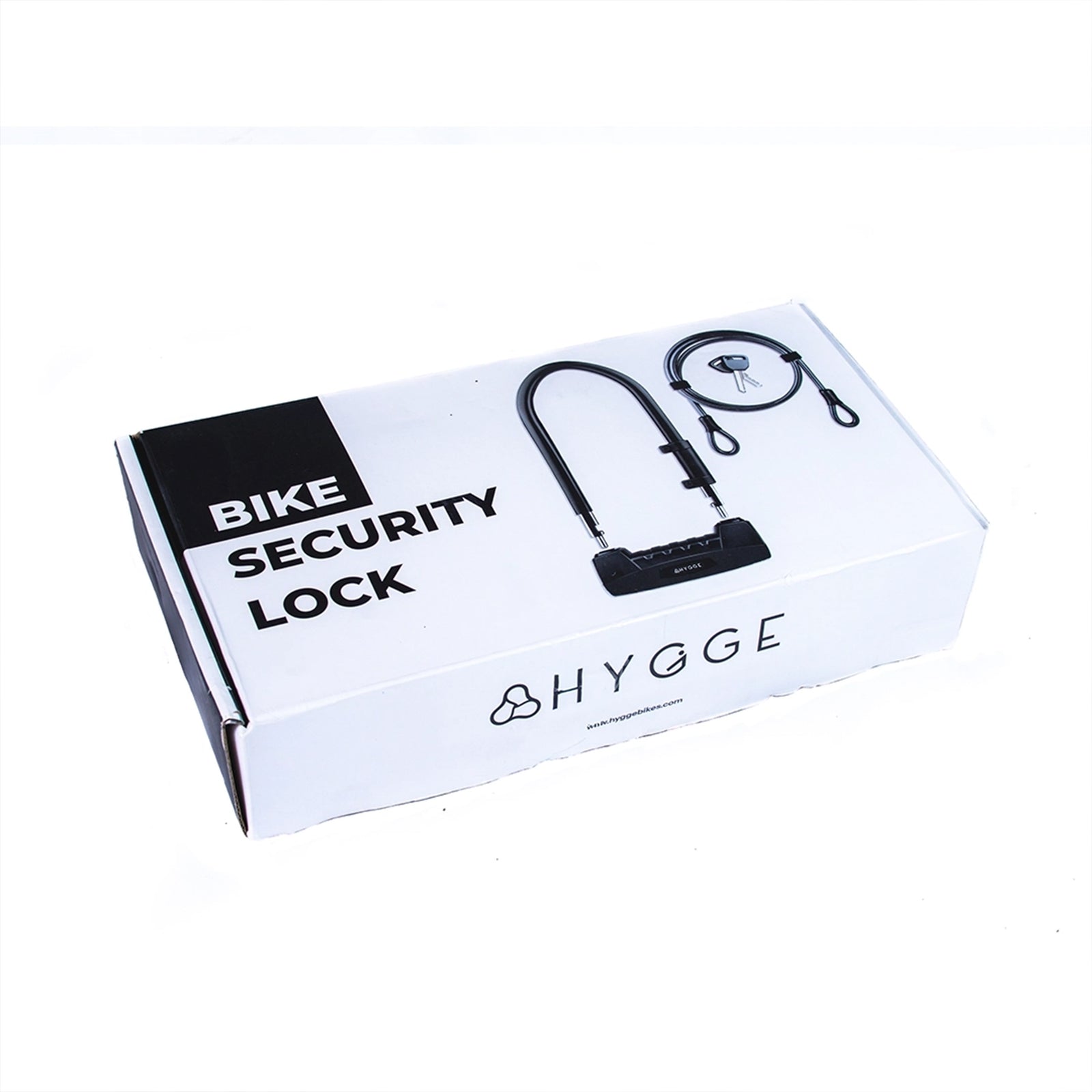Hygge Bicycle D Lock With Cable – High-security U-lock Set For E-bikes & Bicycles