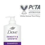 DOVE Scalp + Hair Therapy Density & Growth Shampoo 700ml 6 Pack, Zinc Care
