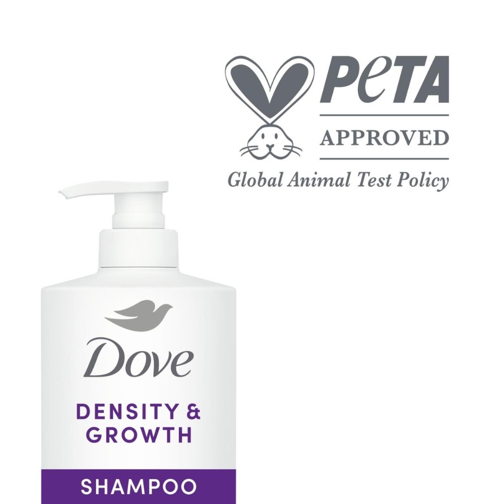 DOVE Scalp + Hair Therapy Density & Growth Shampoo 700ml 6 Pack, Zinc Care