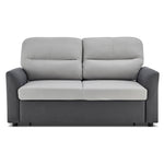 Rhona Faux Suede Sofa Bed 2 Seater | Grey
