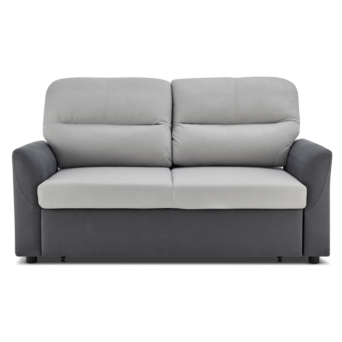Rhona Faux Suede Sofa Bed 2 Seater | Grey