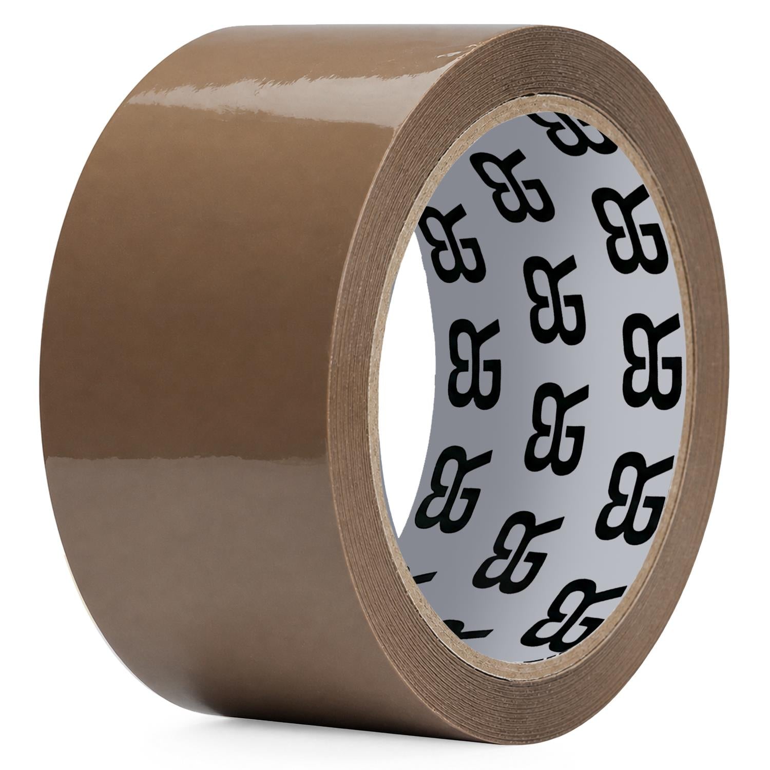 Brown Packing Tape 48mm X 66m Strong Parcel Box Tape | 12 Rolls | Brown