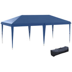 3 X 6 M Pop Up Gazebo Patio Party Event Heavy Duty Canopy | Blue