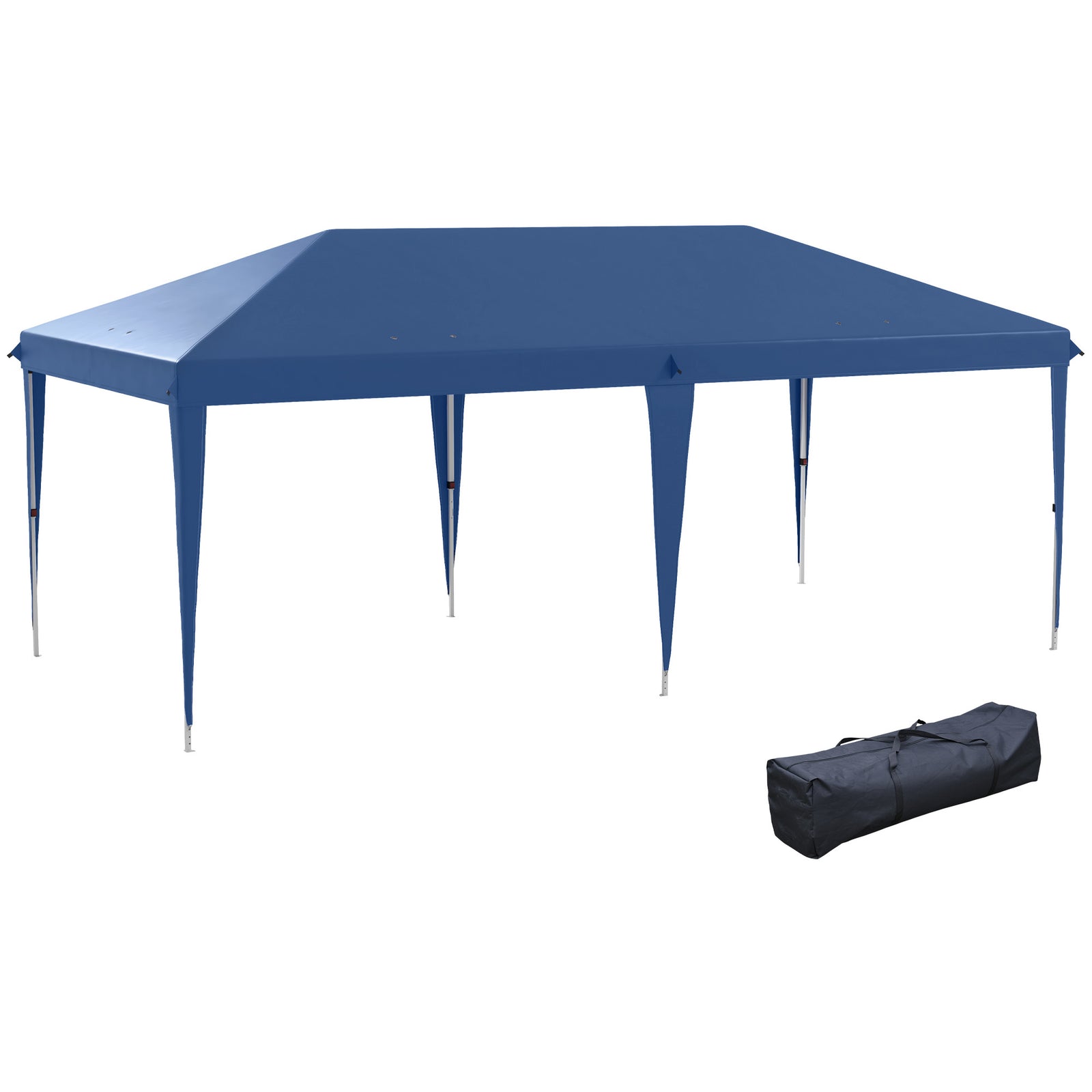 3 X 6 M Pop Up Gazebo Patio Party Event Heavy Duty Canopy | Blue