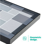 Kavic Glass Sofa Side Table