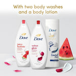 Uplift Beauty Bag Gift Set With Body Wash And Lotion, 3 Piece | Set of 2