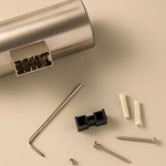 Toilet Brush & Holder 6,2cm, Black Anti-corrosion Architect S+ Collection