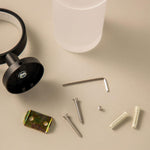 Toothbrush Holder Tumbler, Matt Black, Wall-mounted, Start Collection