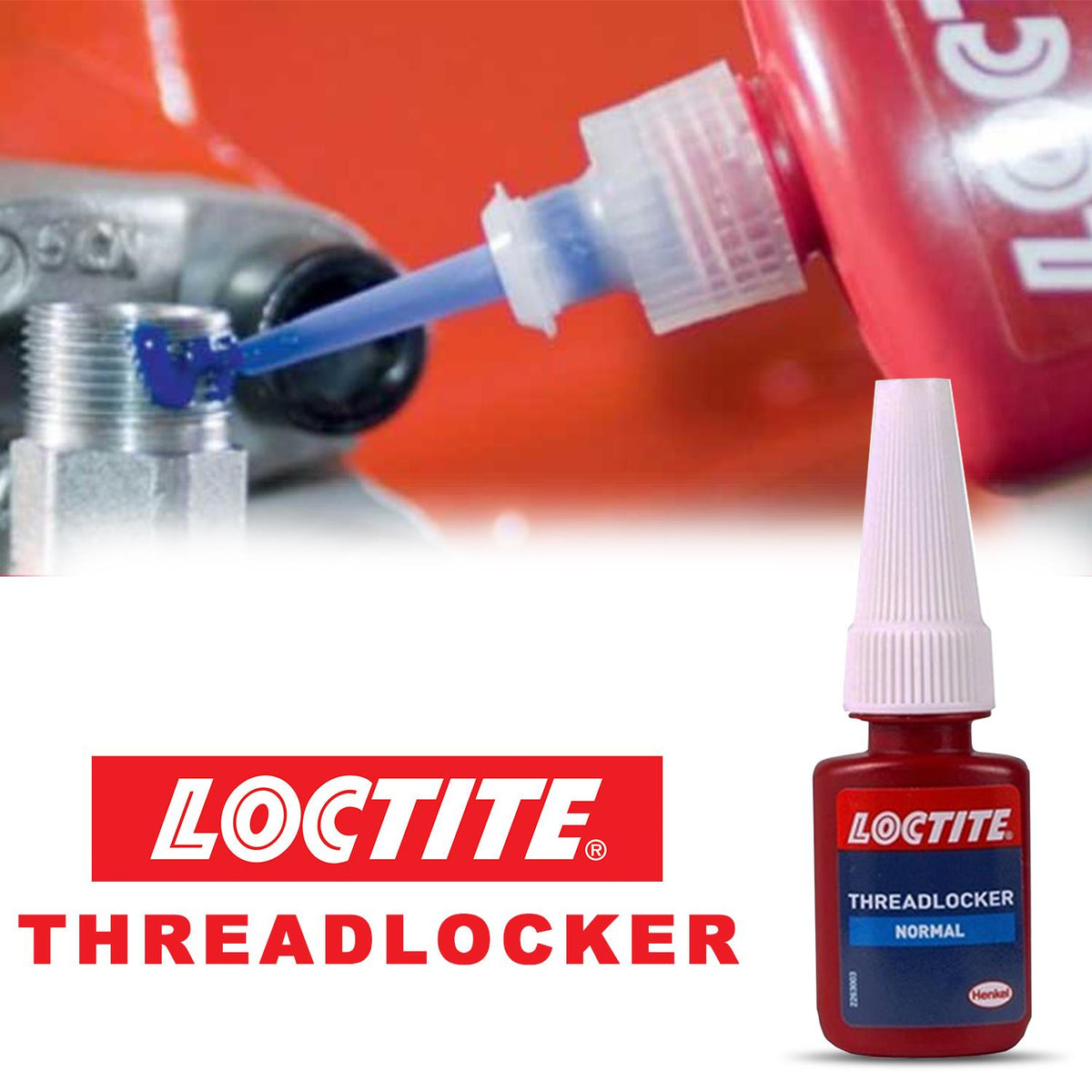 Medium Strength Easy To Use Threadlocker Transparent Adhesive 5g | Set of 8