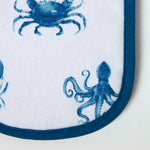 Blue Sea Animal 100% Cotton Double Oven Glove