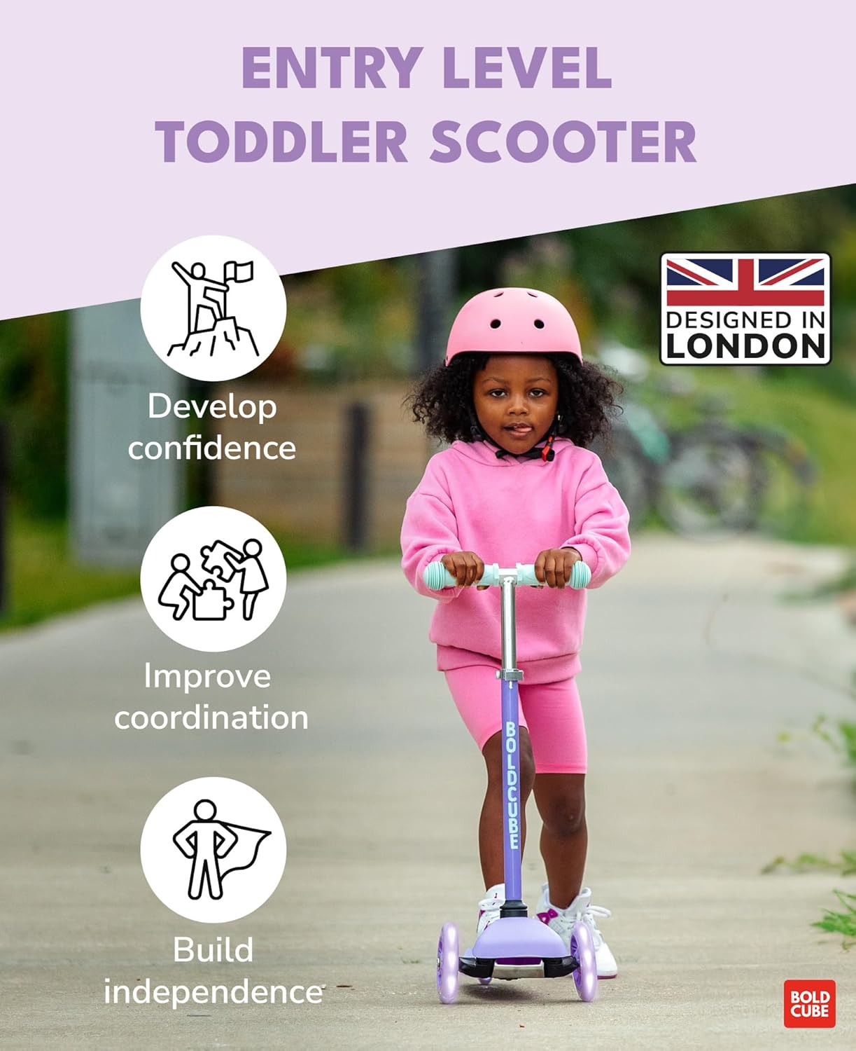 Teeny 3 Wheel Scooter | Lilac
