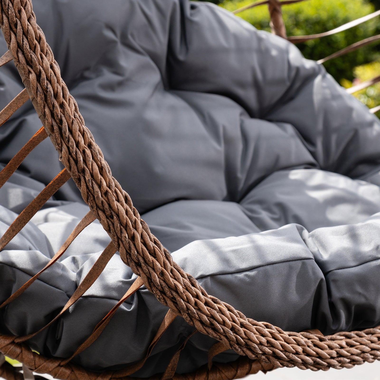 Aylesbury Swing Egg Pod Chair | Dark Gray