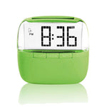 Solar Clock, Battery Backup, Alarm And Hourly Chime