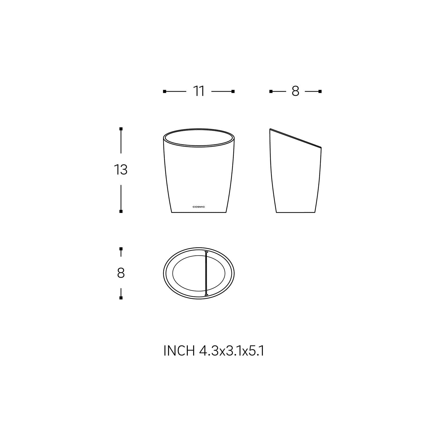 Toothbrush Holder, Matt Stone Unique Design Soft Finish, Saku Collection