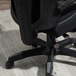 Mesh Office Recliner W/ Footrest Grey