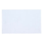Imperial Plain Turkish Cotton Bath Mat | 50 x 80cm | White