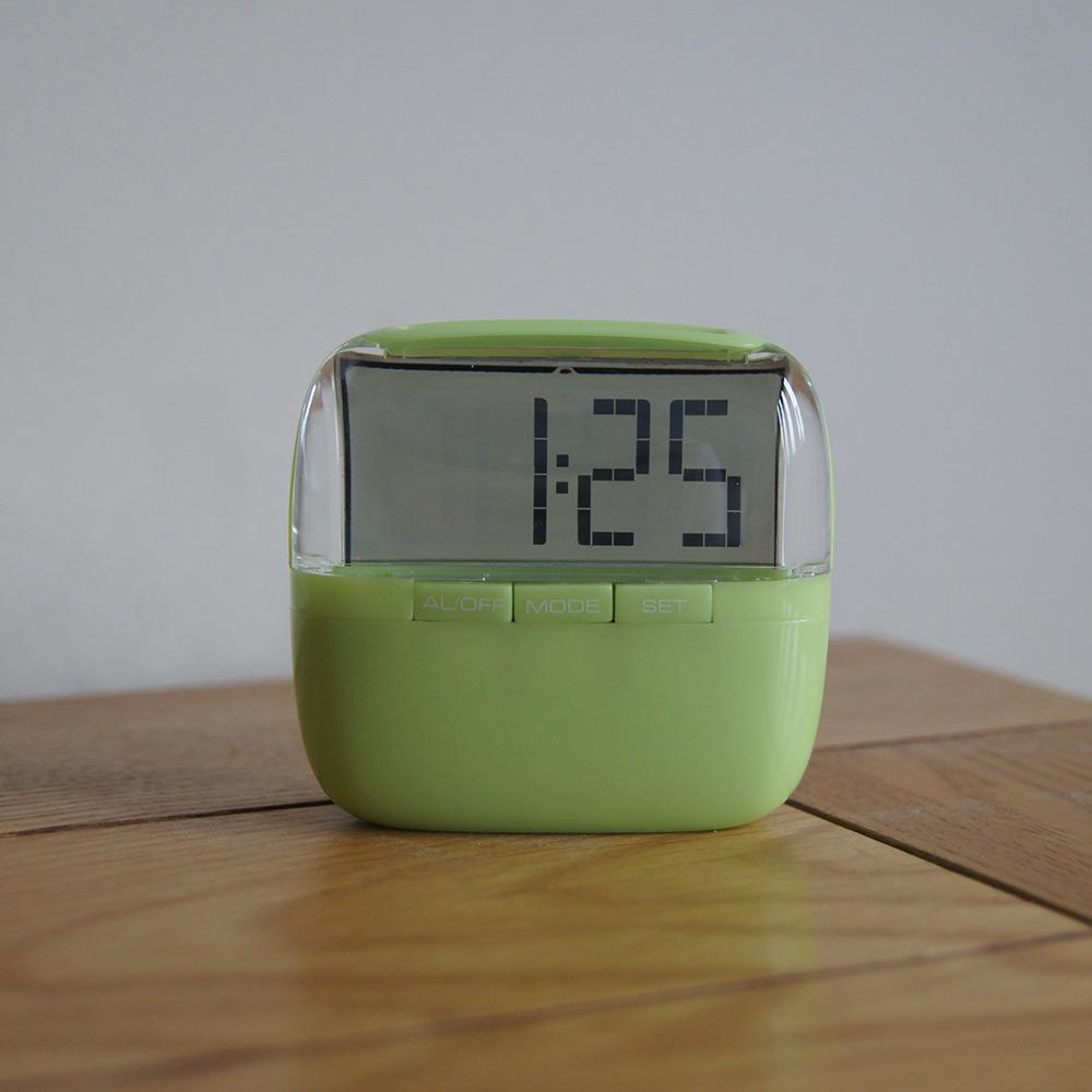 Solar Clock, Battery Backup, Alarm And Hourly Chime