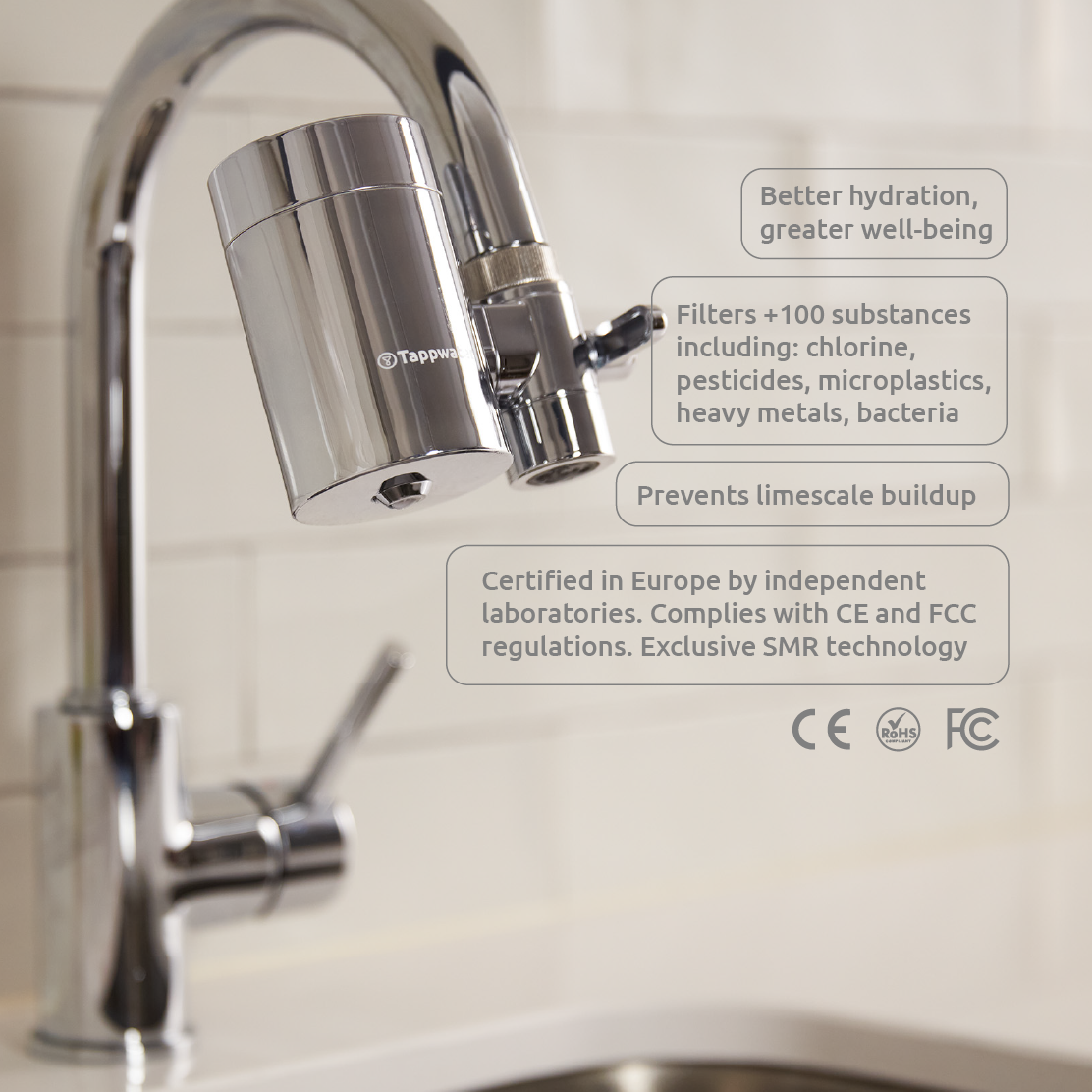 Ecopro Smr Refills - Refill Cartridges For Ecopro Water Filter | Set of 2 | White