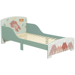 Toddler Bed Frame, Kids Bedroom Furniture For Ages 3-6 Years | Green