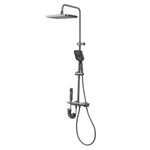 Breeins Wall-mount Bathroom Piano-key Panel Shower System Set
