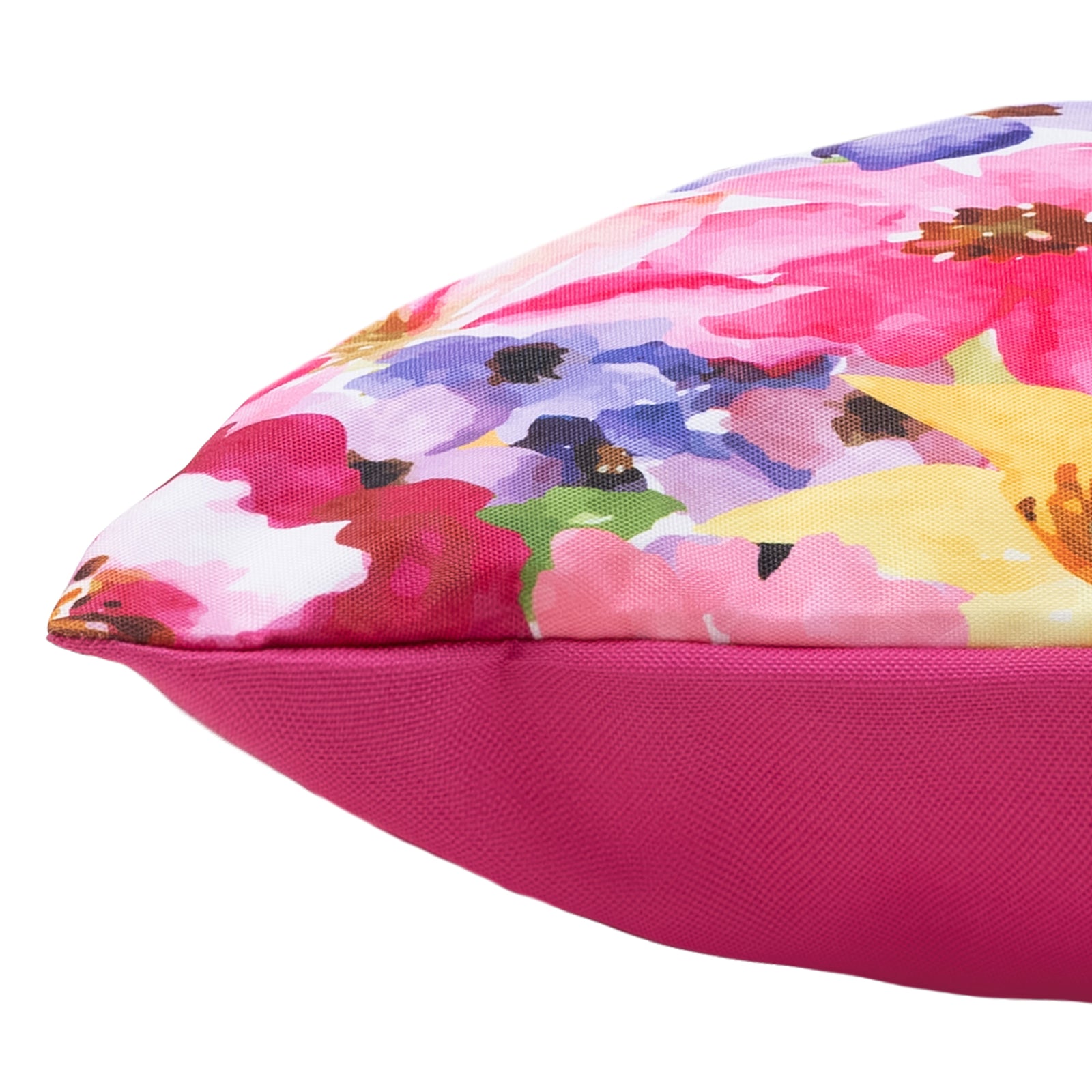 Floral Indoor Outdoor Cushion Set Of 4 Water Resistant Cushions