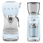 Coffee Bundle | ECF02 Espresso Machine & CGF11 Coffee Grinder | Light Blue