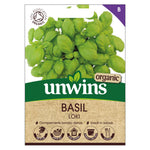 Basil Loki Organic Seeds | 500 Seeds | Green