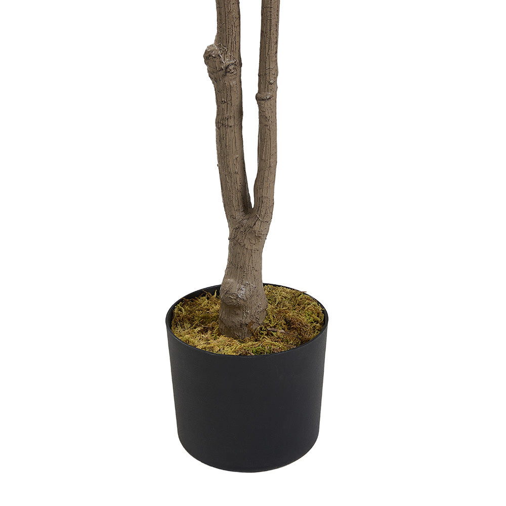 165cm Tall Artificial White Cherry Blossom Tree In Pot For Decoration