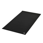 6mm Padded Gym Mat Non-slip Floor Protector 180x90cm | Black