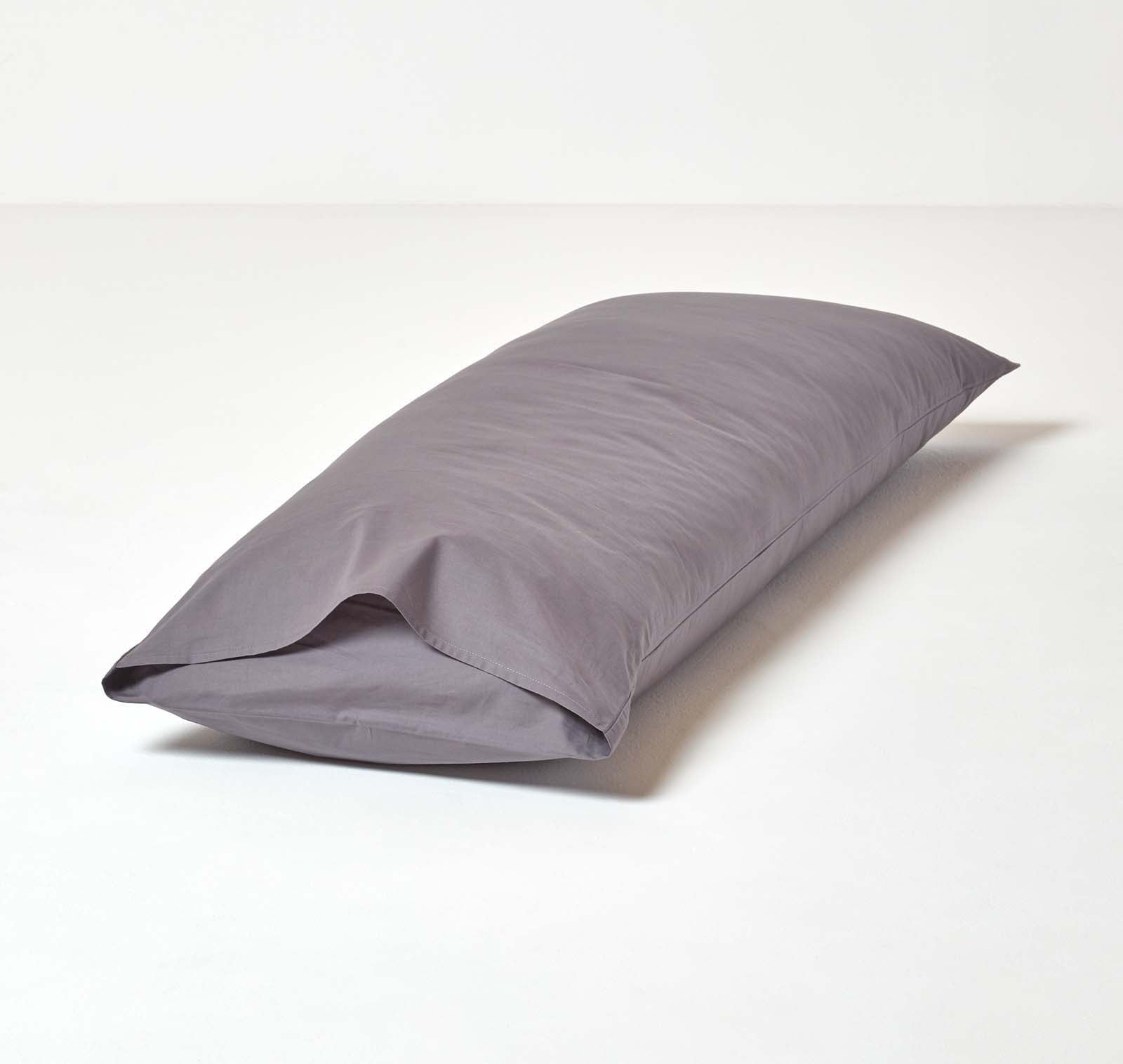 Egyptian Cotton Housewife Pillowcase 200 Tc | Body | Dark Grey