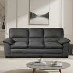 Ramona Soft Fabric 3 Seat Sofa | Charcoal Grey