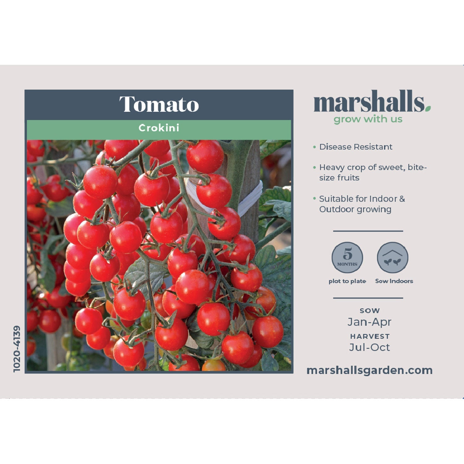 Tomato Crokini - Cherry Cordon Seeds | 8 Seeds