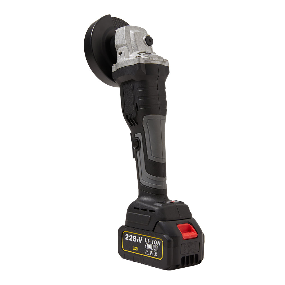 21v Handheld Cordless Brushless Angle Grinder With Speed Control