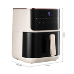 4.7l Air Fryer With Viewing Glass – 8 Preset Modes, Smart Touch Controls, And Quick Healthy Cooking
