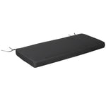 Garden Bench Cushion 2 Seater Seat Pad Indoorand Outdoor Use | Gray