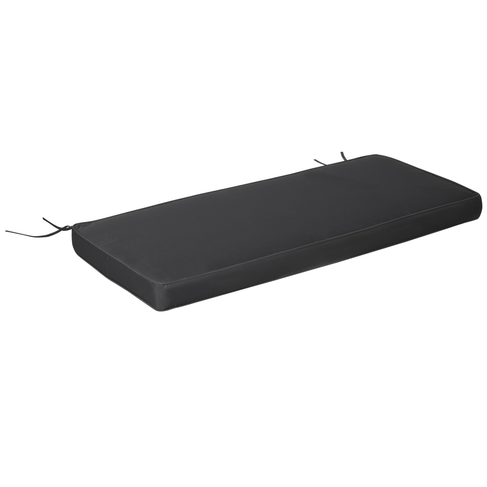Garden Bench Cushion 2 Seater Seat Pad Indoorand Outdoor Use | Gray