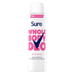 Whole Body Wild Rose Bundle Deodorant Spray And Cream