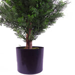 Faux 120cm Artificial Cypress Topiary