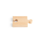 12 Mini Male/Female Track Pieces for Wooden Train Sets