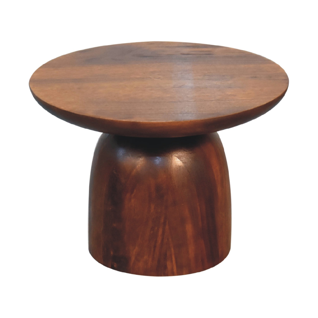 Solid Mango Wood Little Chestnut Side Table